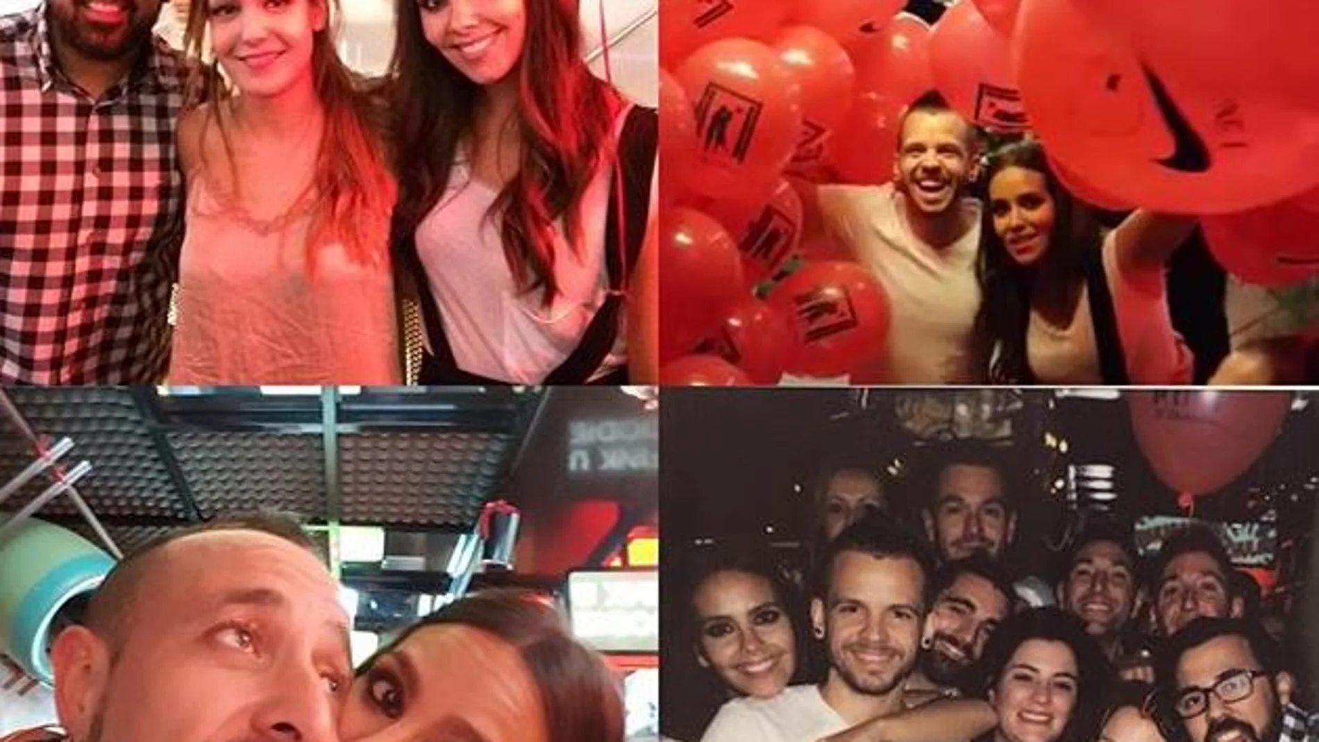 Cristina ha colgado fotos de la fiesta en las redes sociales