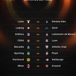 Atlético-Lokomotiv y Athletic-Olympique, en octavos de la Europa League