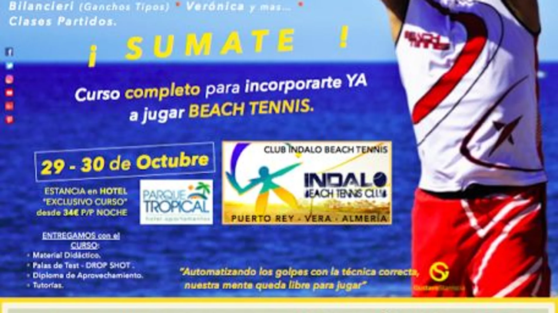 Curso Beach Tenis