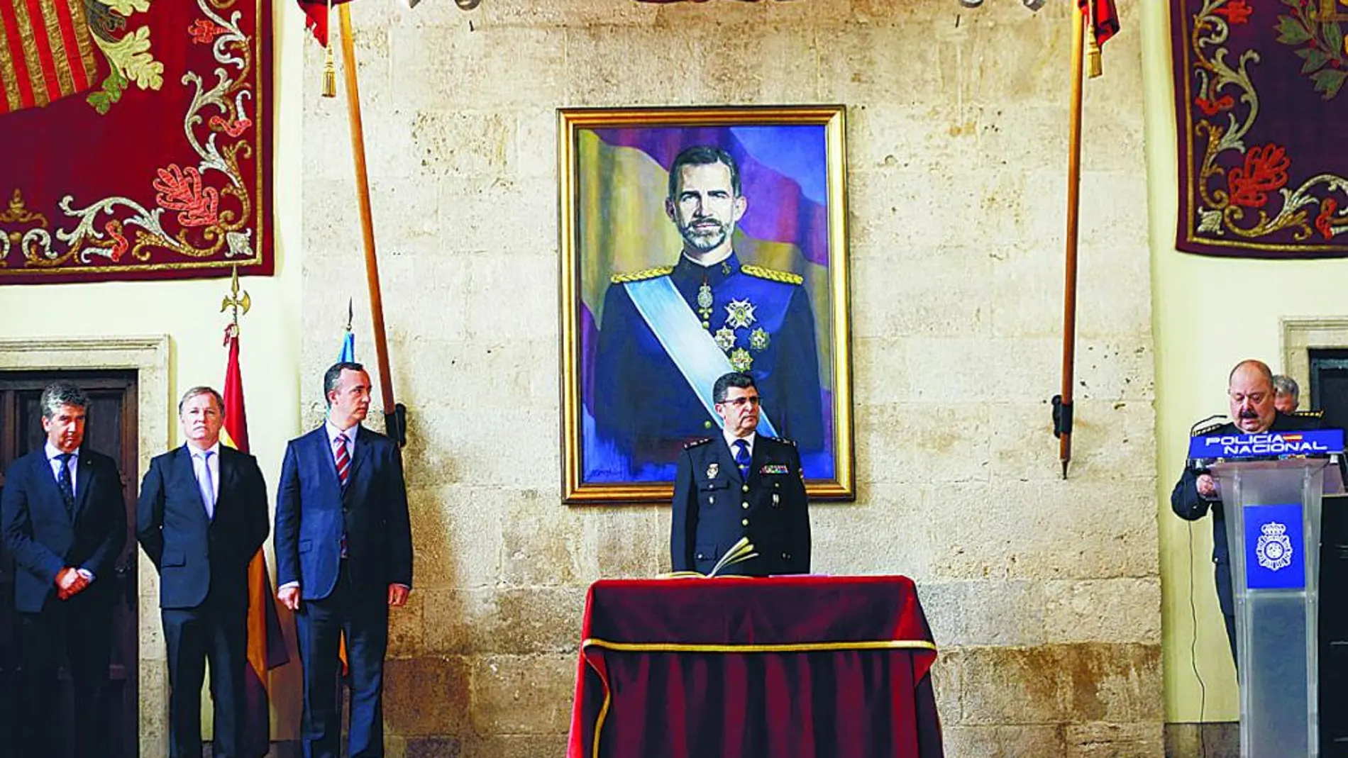 El acto de toma de posesión se celebró en Capitanía General