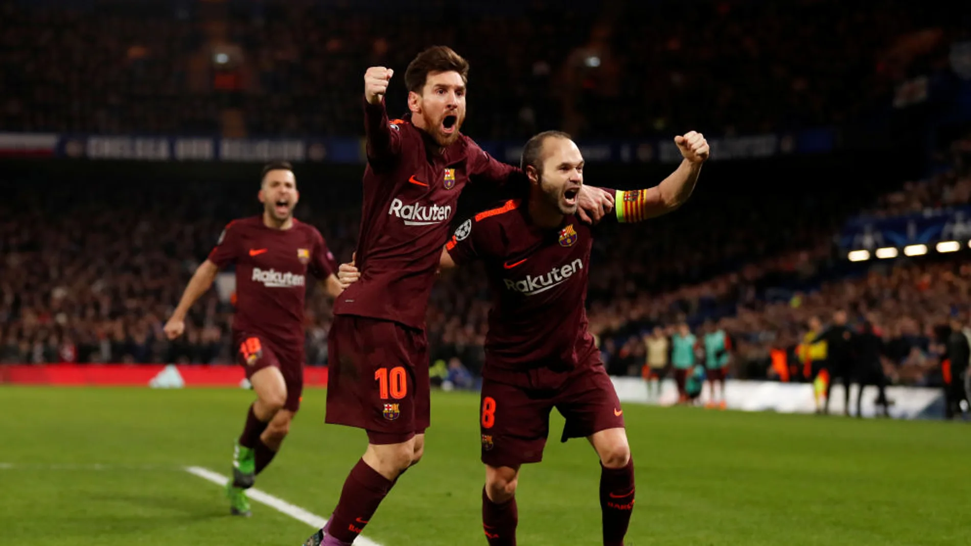 El Chelsea-Barcelona barre en Antena 3 como la emisión más vista de la temporada