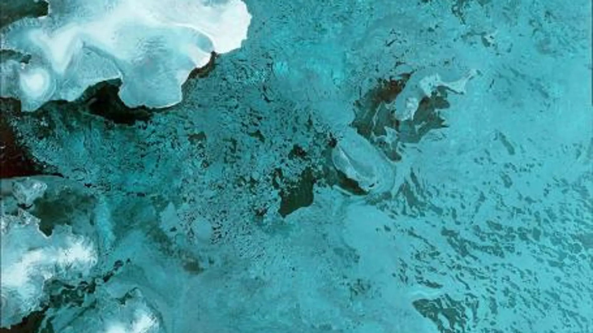 El satélite Sentinel se estrena con un evocador paisaje azul