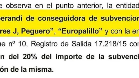 Reproducción de parte de los informes policiales que constan en el sumario del proceso que sobre los cursos de formación instruye un juzgado de Huelva