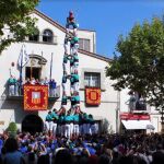 Los castellers de Villafranca no quieren ser Marca España