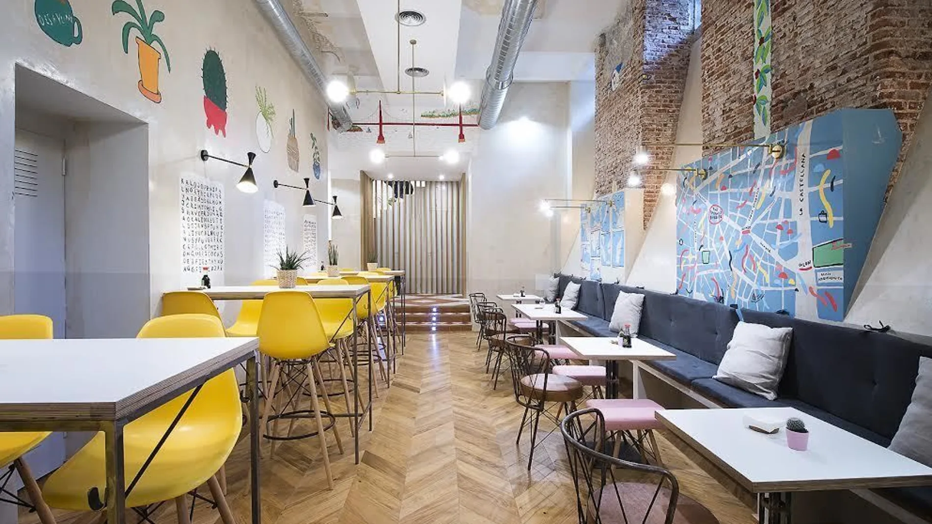 Local del primer restaurante de comida mexicano-japonesa de Madrid de la cadena 'The Japanese Burrito'