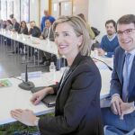 Alicia García y Alfonso Fernández Mañueco presiden la reunión del Consejo de Dirección Abierto a colectivos y asociaciones de Salamanca