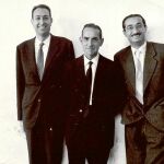 Josep Maria Castellet, Salvador Espriu y Joan Fuster