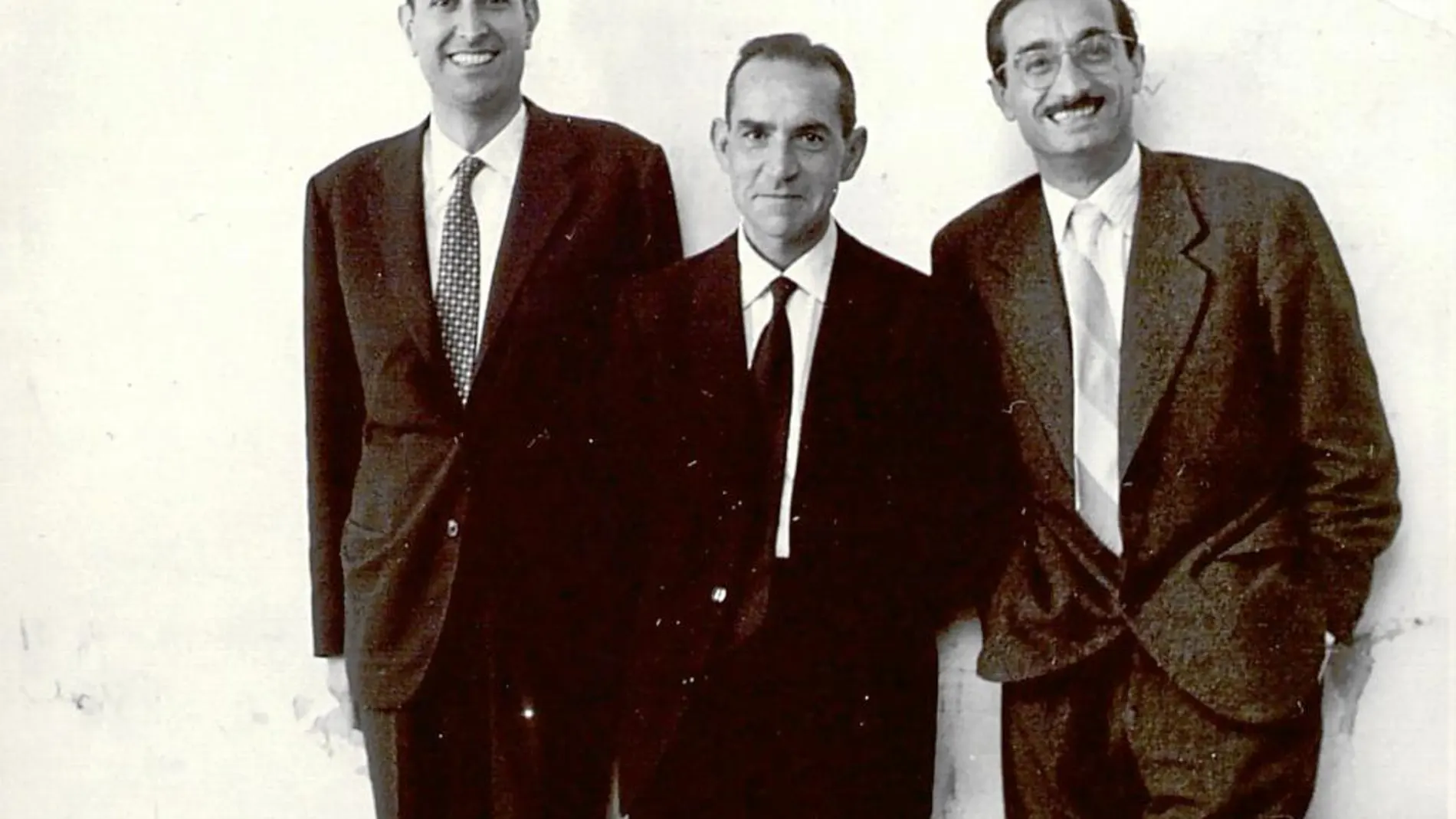 Josep Maria Castellet, Salvador Espriu y Joan Fuster