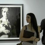 García-Alix, en uno de lo retratos de la muestra, que se puede contemplar en la Sala Murillo de la Fundación Cajasol