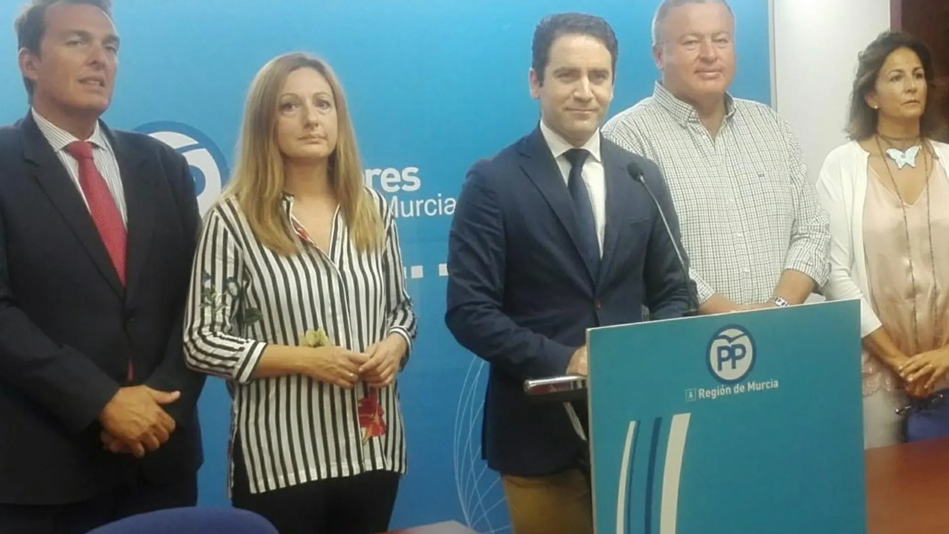 El diputado del PP en el Congreso, Teodoro García, explicó ayer que los PGE recogen el proyecto del AVE a Murcia