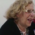 Imagen del vídeo que rescata una intervención de Carmena cuando era candidata a la alcaldía