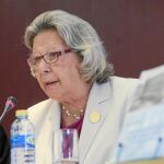 La americanista Enriqueta Vila, ayer en la presentación de su nuevo libro