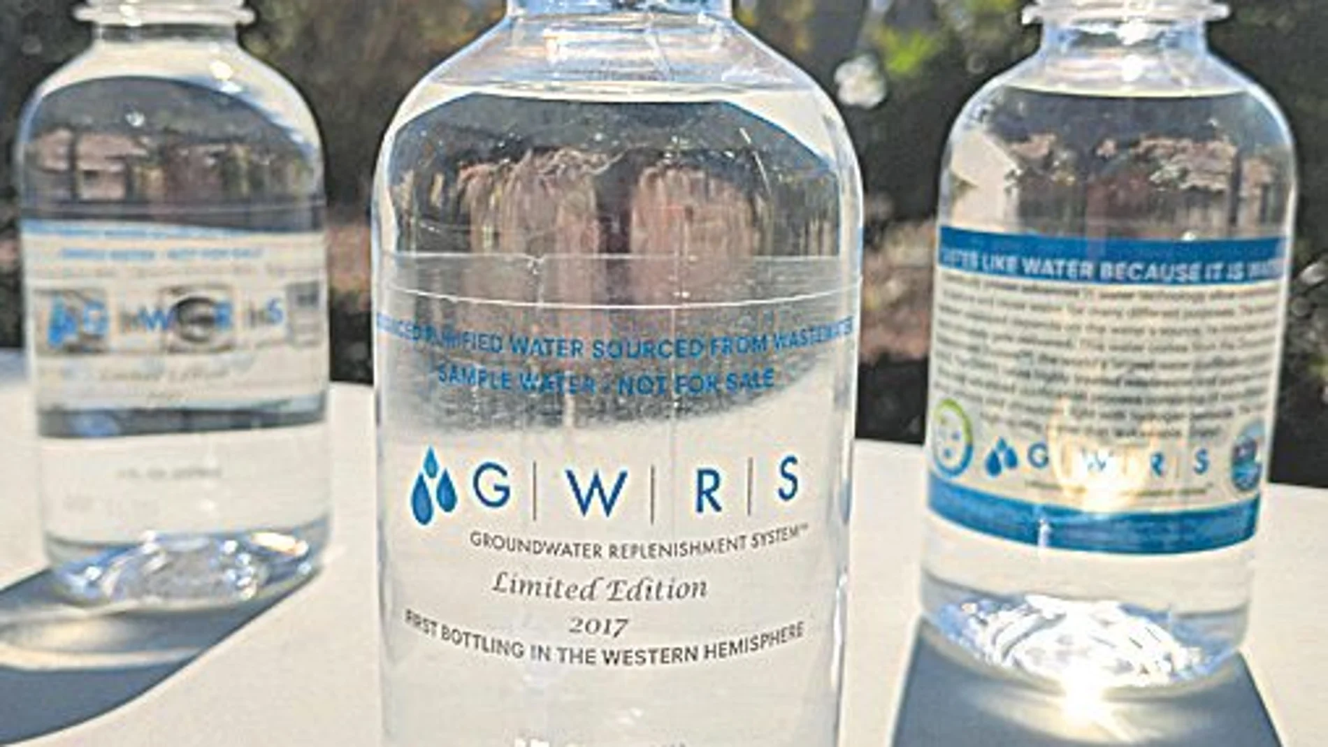 Agua reciclada: del baño a la botella