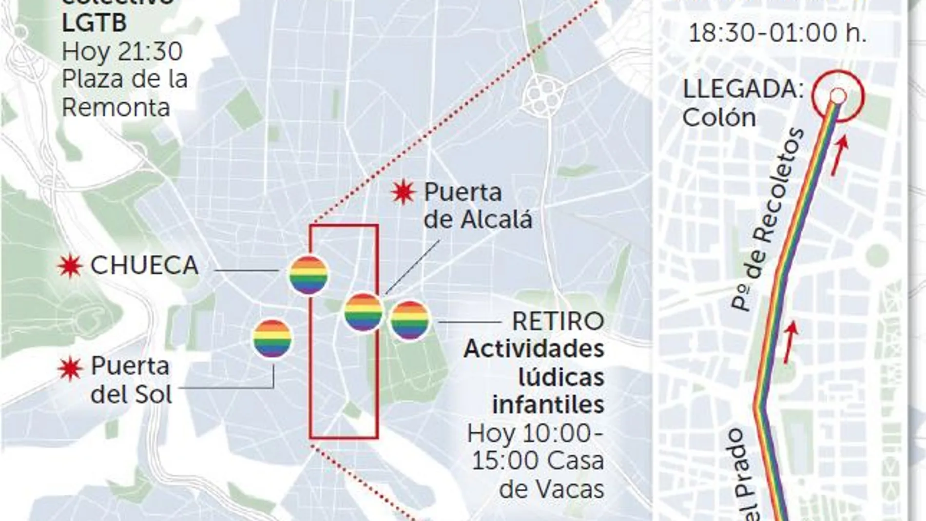 Caos policial en la organización (de última hora) del Orgullo