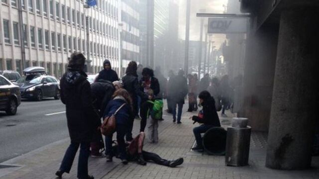 Cadena de explosiones en Bruselas