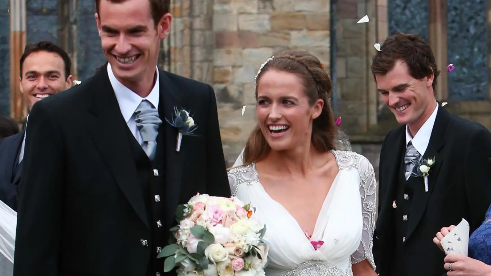 Andy Murray y Kim Sears se casaron en abril de 2015.