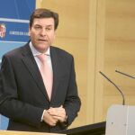 El portavoz del Grupo Parlamentario Popular, Carlos Fernández Carriedo