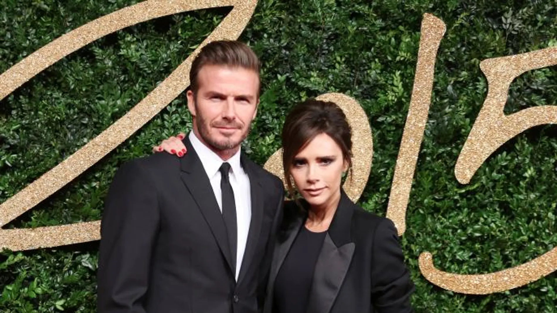 David Beckham y Victoria