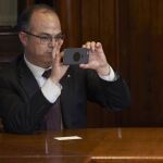 El conseller de Presidencia y portavoz de la Generalitat, Jordi Turull