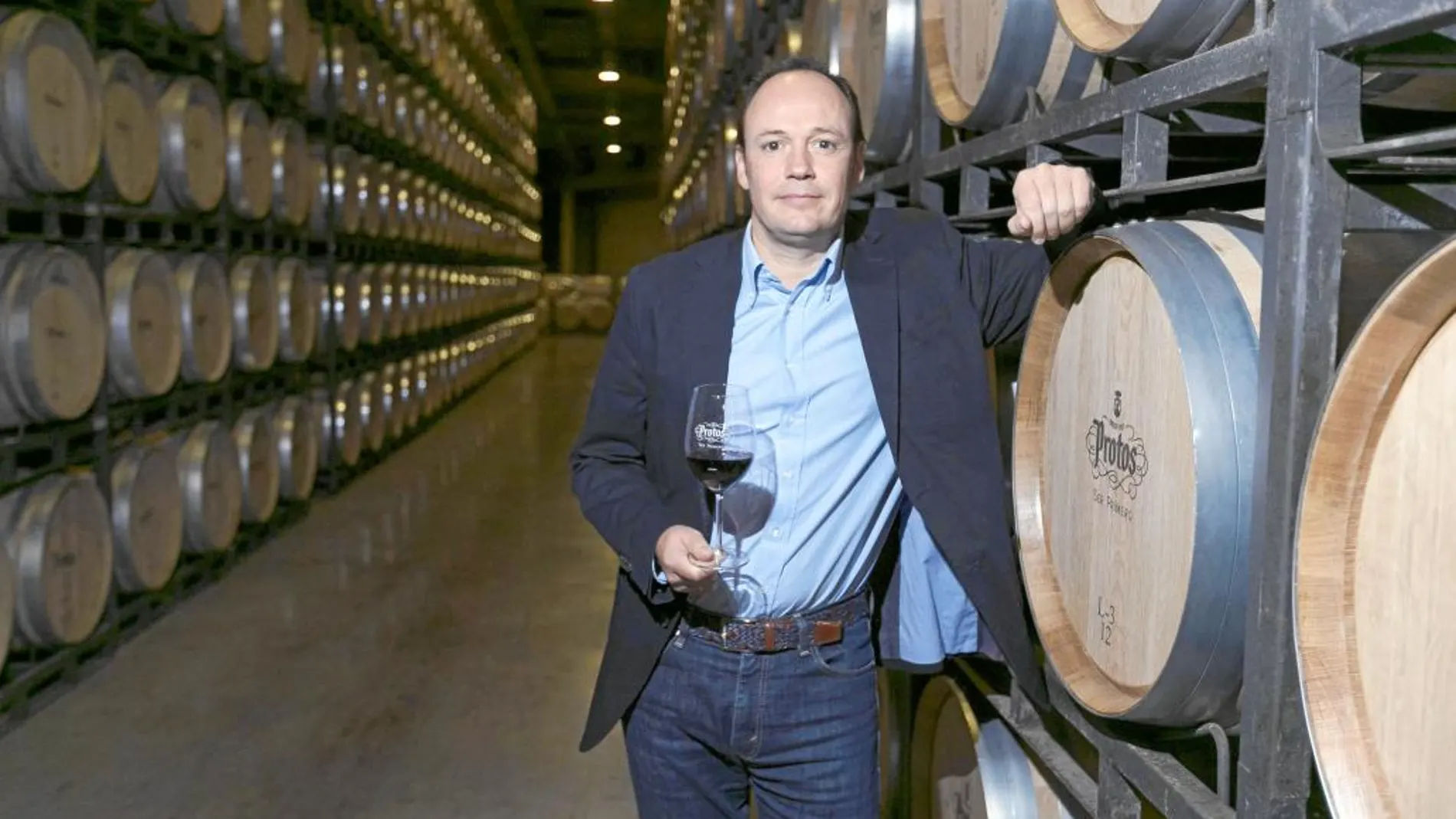 Carlos Villar, director general de Bodegas Protos, brinda por un 2017 que ve con optimismo y con nuevos proyectos en mente