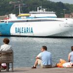 Una embarcación de Baleària cederá un barco con capacidad para 1.200 personas