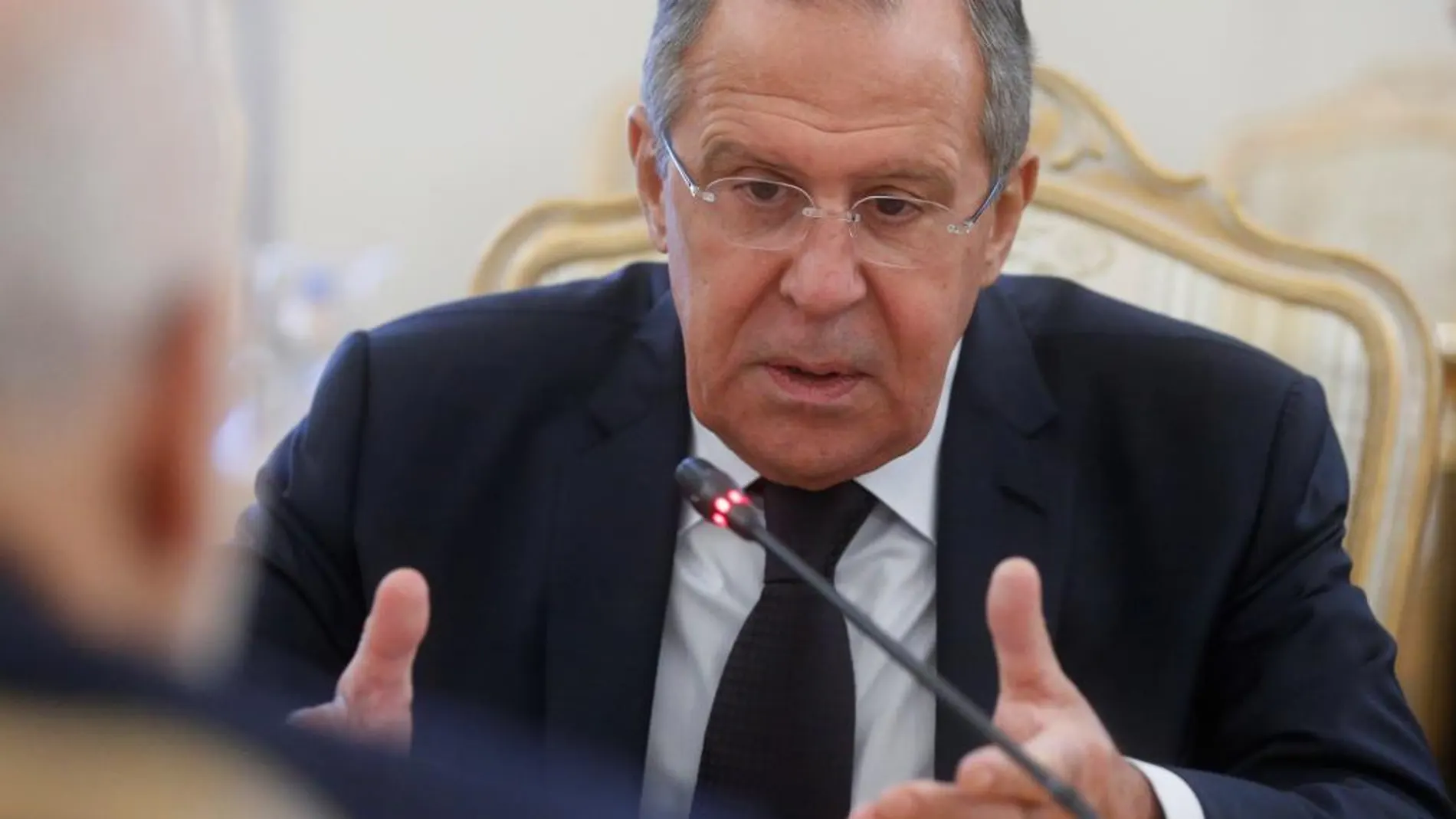 El ministro ruso de Exteriores, Sergei Lavrov, la semana pasada