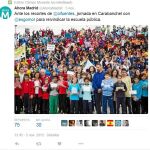 Ahora Madrid convirtió en internet el cross escolar de Carabanchel en un acto político. Algunos colegios, como el Lope de Vega, se han quejado