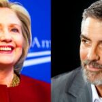George Clooney y Hillary Clinton