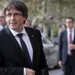 Puigdemont y cinco ex consellers huyen a Bélgica