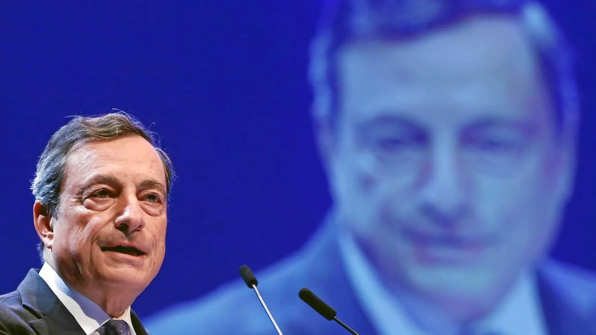 El presidente del Banco Central Europeo, el italiano Mario Draghi
