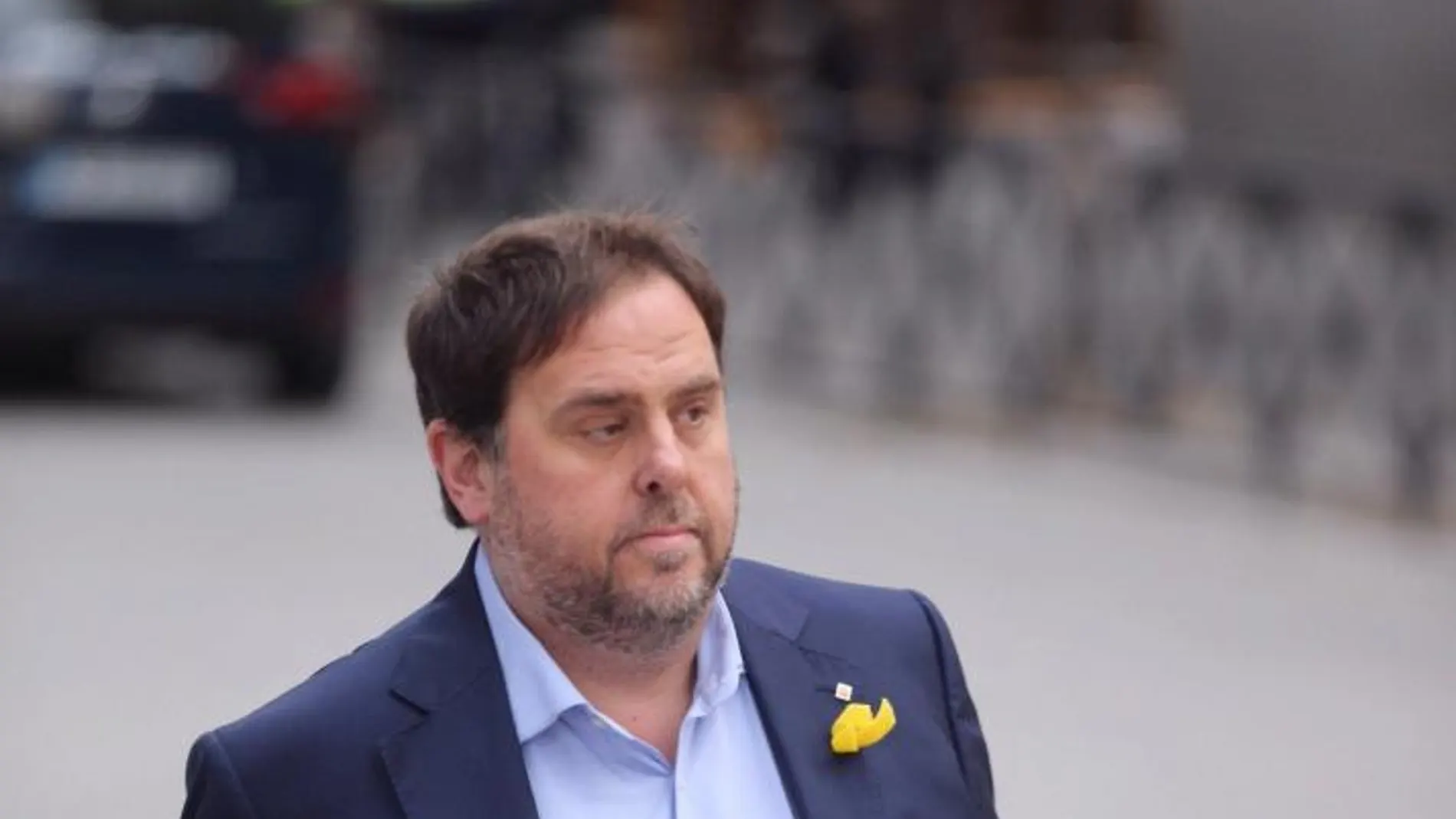 El vicepresidente cesado de la Generalitat de Cataluña, Oriol Junqueras