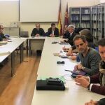 Los miembros de la Mesa Sectorial se reunieron ayer con los representantes sindicales de Educación