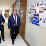 Visita del consejero de Educación, Fernando Rey, a uno de los centros educativos de Valladolid