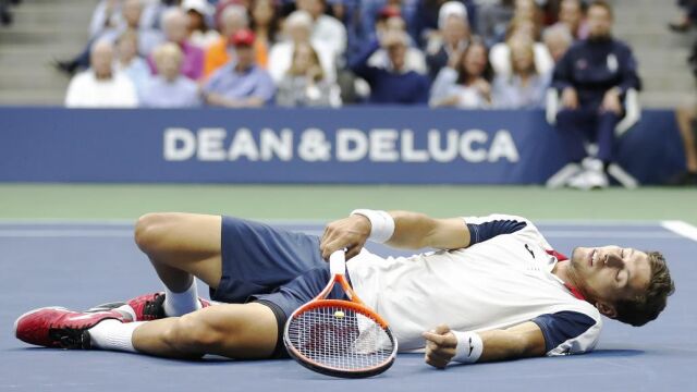 Pablo Carreño Busta durante su partido contra Kevin Anderson