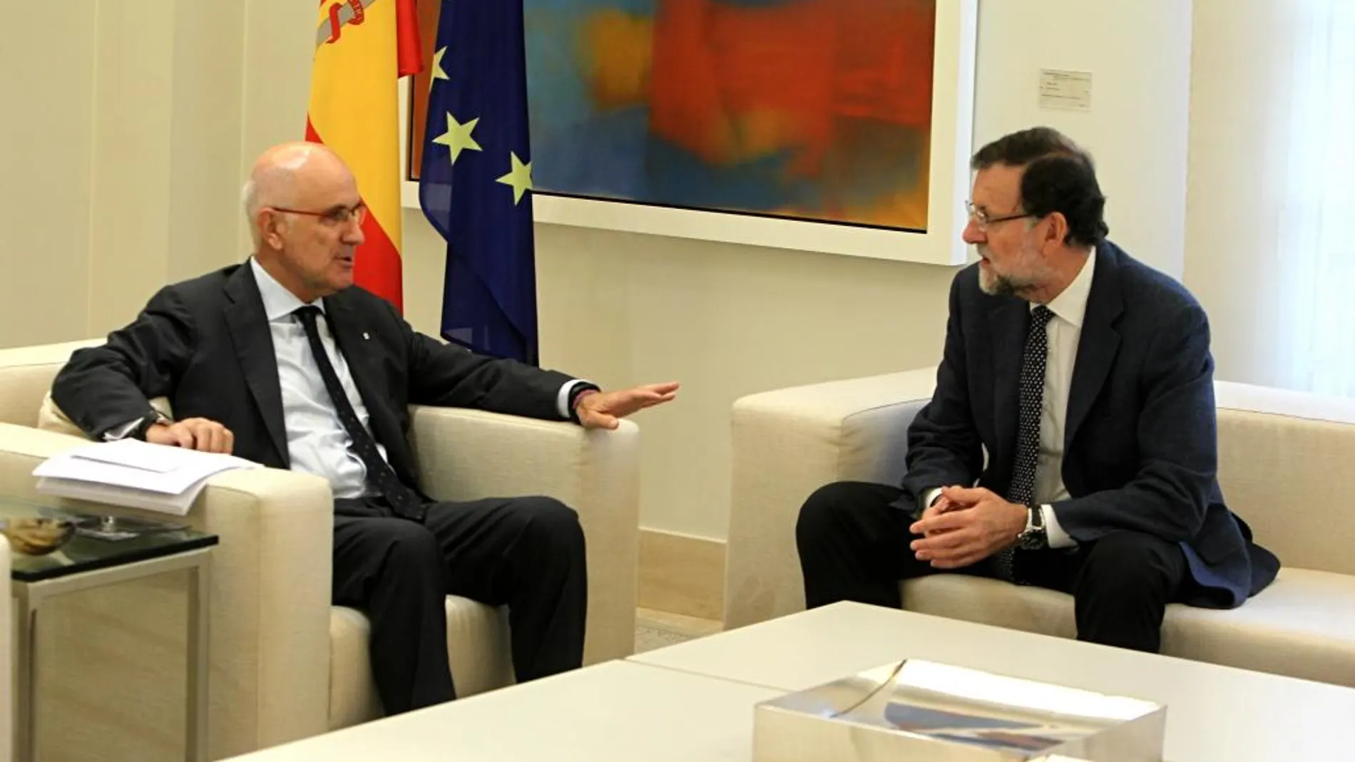 Rajoy se ha reunido con Duran Lleida