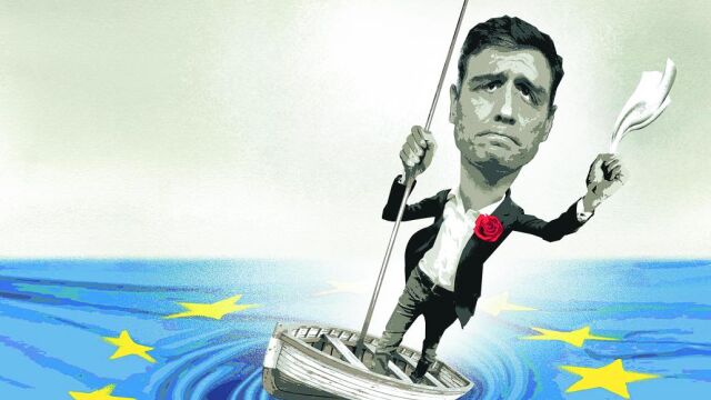 El nuevo PSOE se distancia de Europa