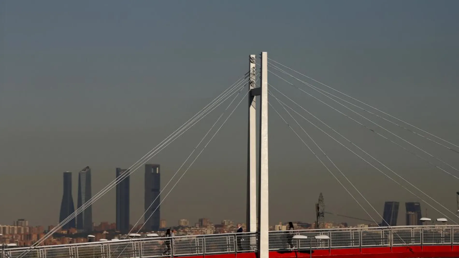 Vista de Madrid desde Pozuelo de Alarcón