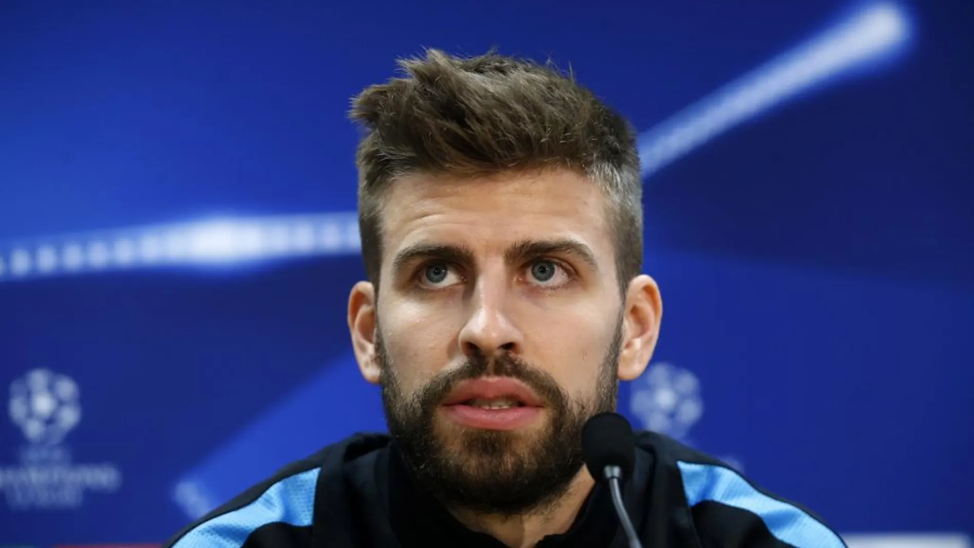 El jugador del FC Barcelona Gerard Pique