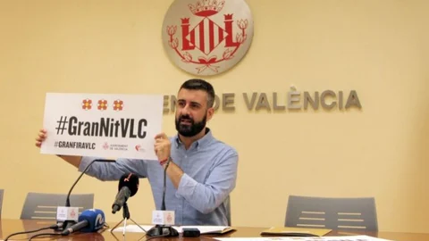 Pere Fuset, ayer durante la rueda de prensa