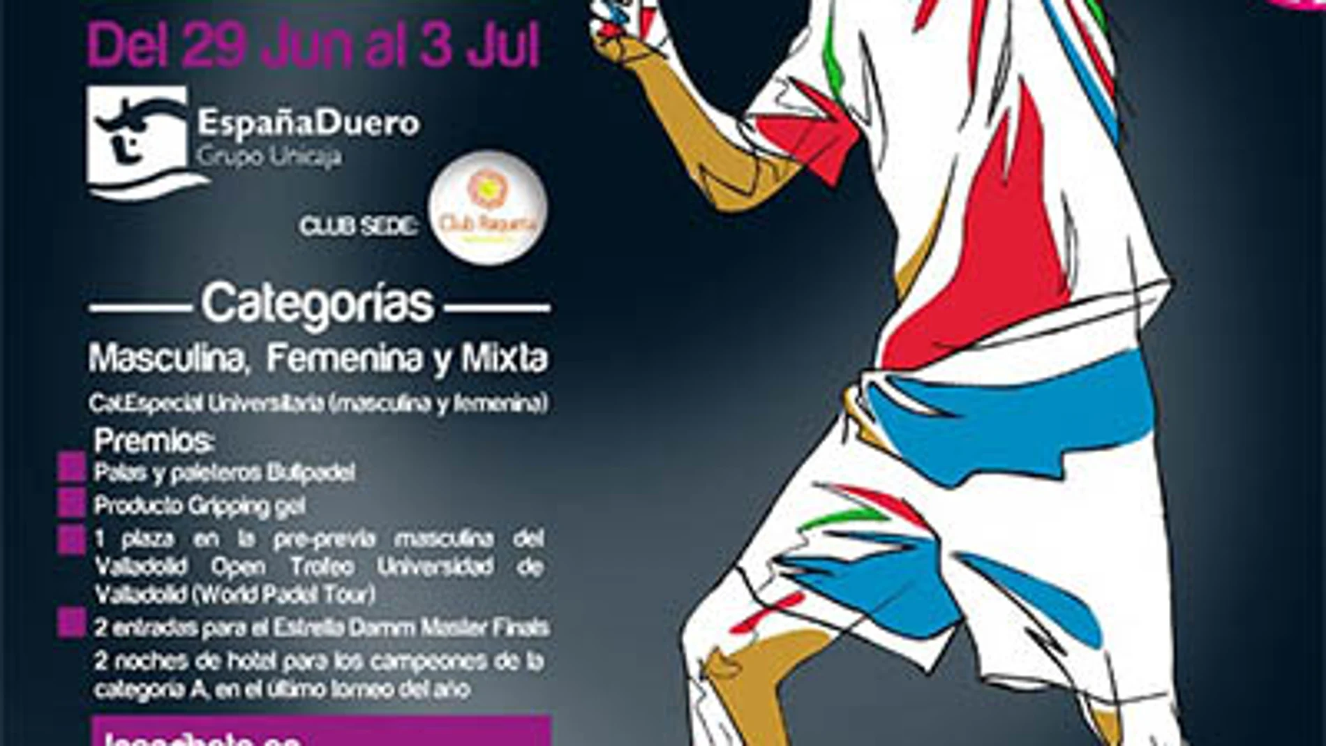 Cartel informativo del IPE Valladolid