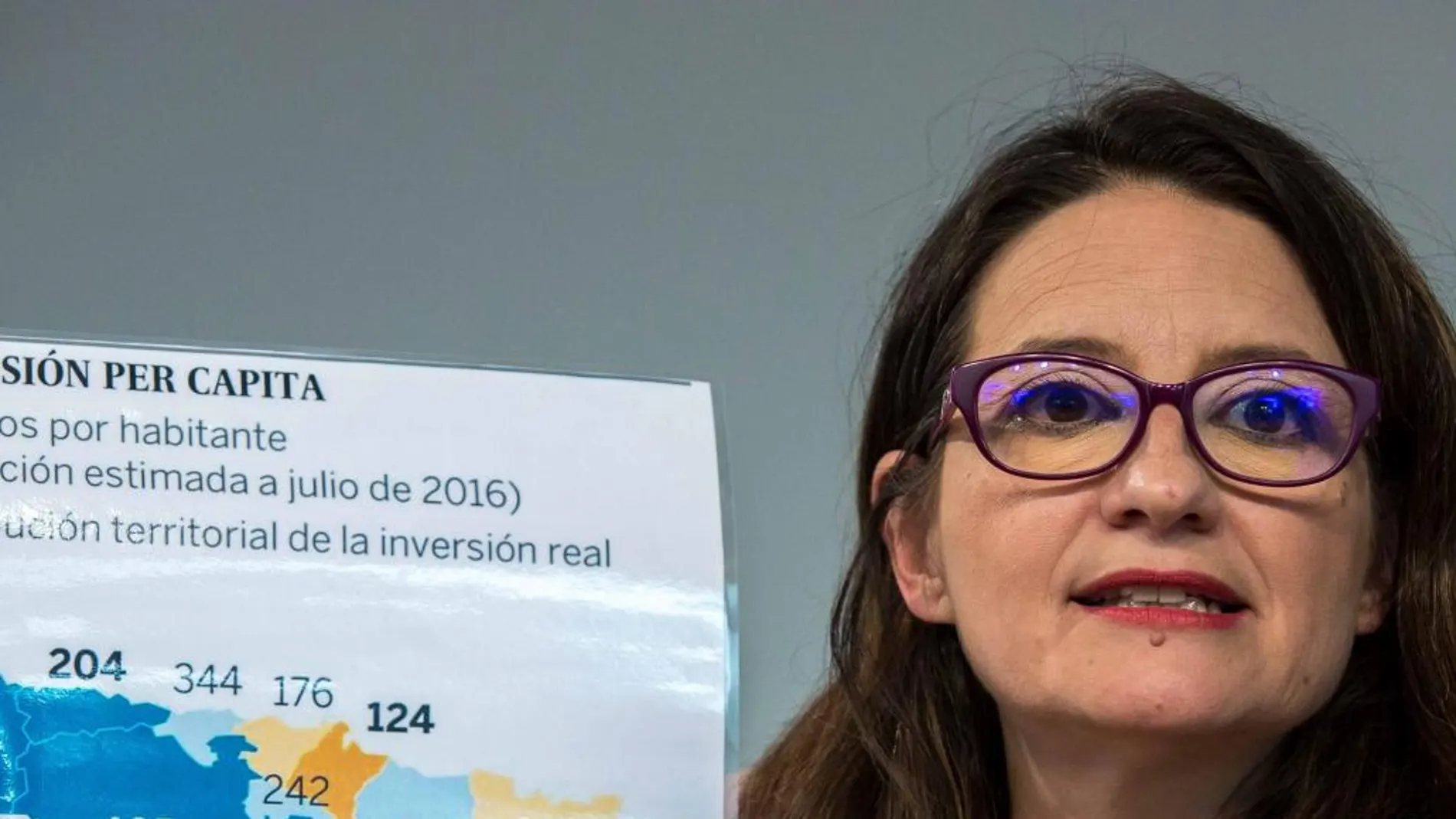 La vicepresidenta del Consell, Mónica Oltra