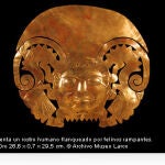 Una pieza de ña exposición «Arte mochica del antiguo Perú»