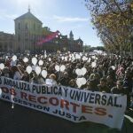 La protesta de Sevilla partió del Palacio de San Telmo