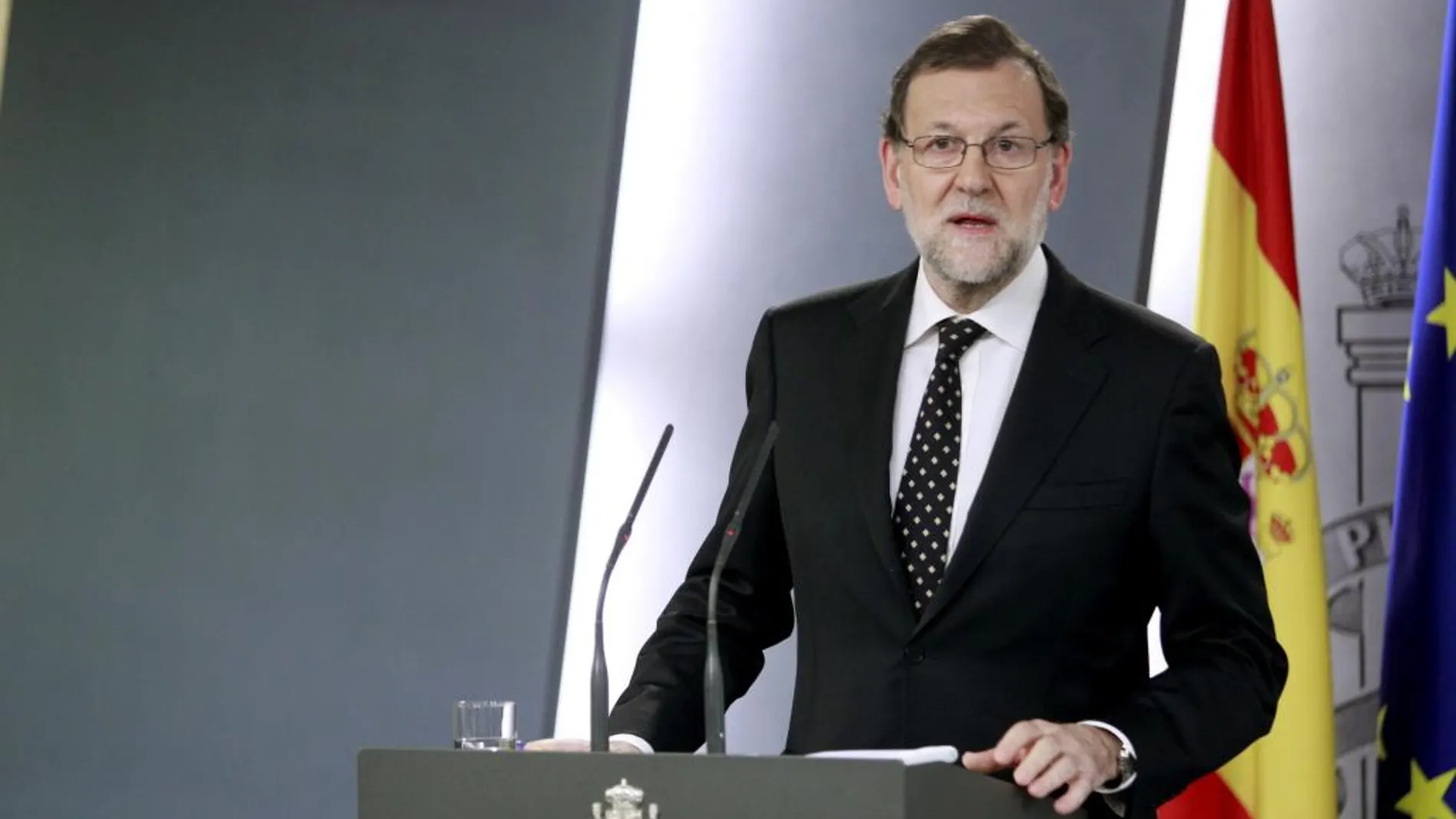 El presidente del Gobierno en funciones, Mariano Rajoy