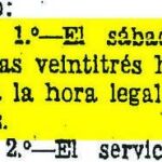 El decreto que nos adelantó la hora