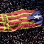 Manifestación por la Diada de Cataluña