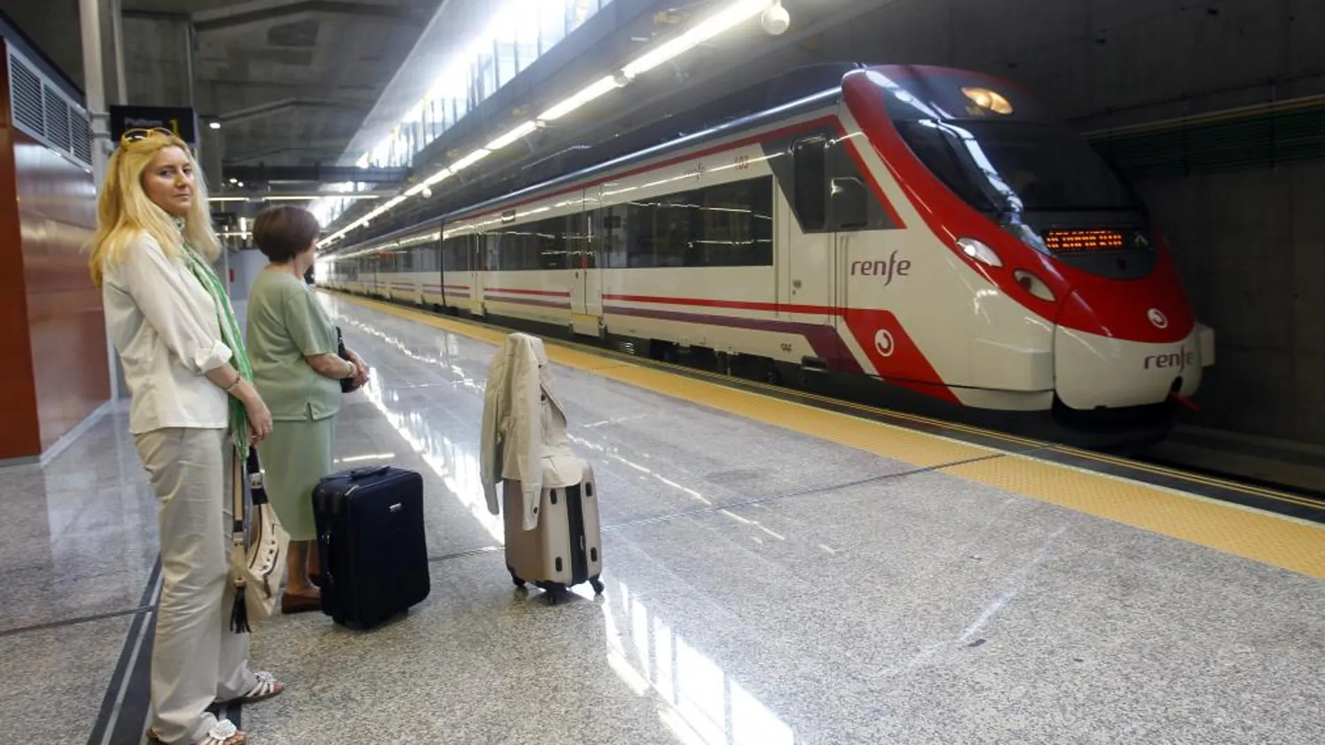 Tecnología espacial para saber cuándo viene el tren