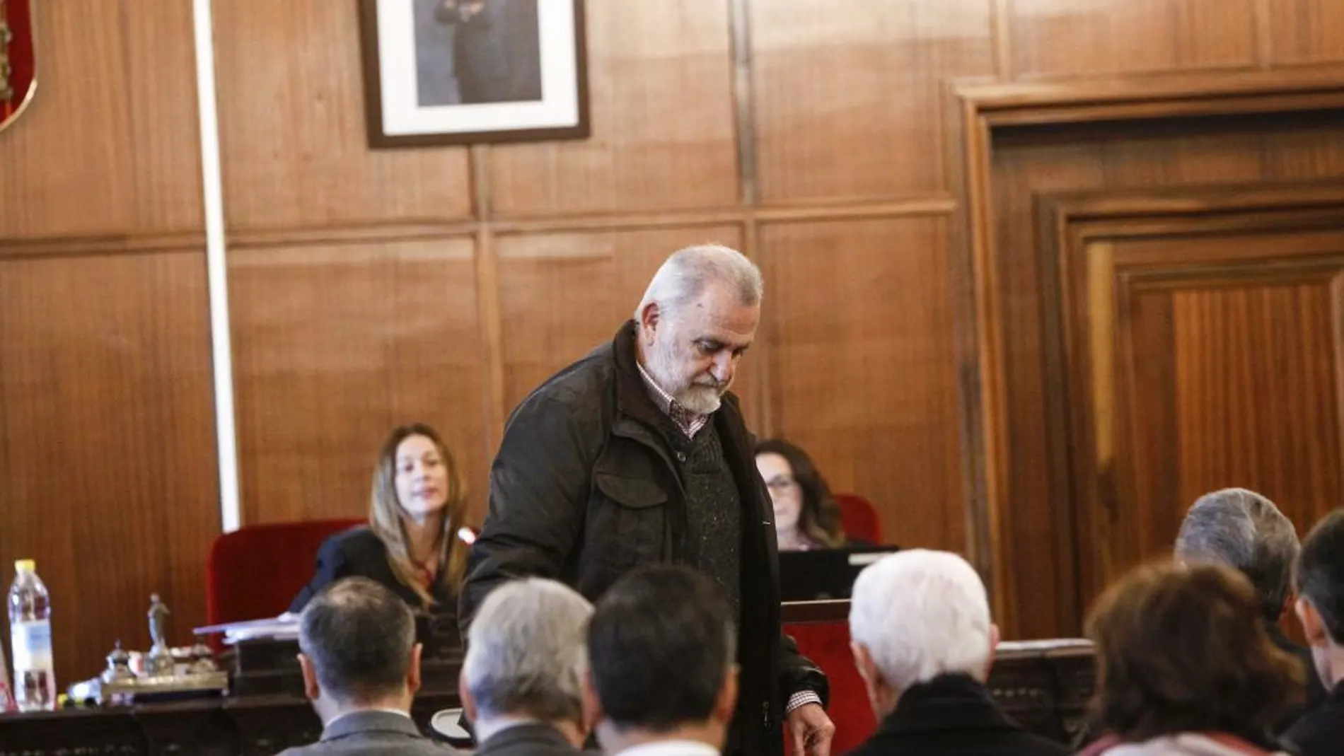 Antonio Rodrigo Torrijos, en la primera sesión del juicio celebrada ayer