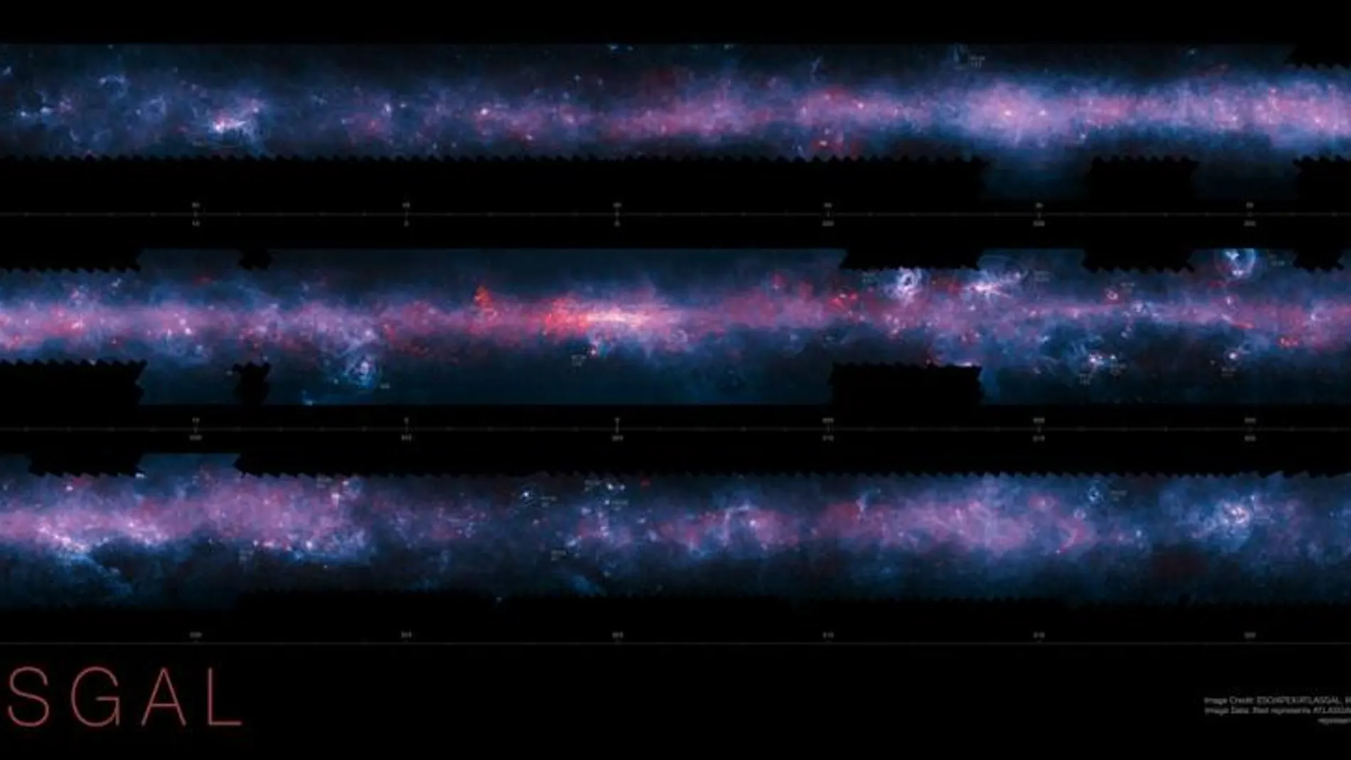 El retrato más espectacular de la Vía Láctea
