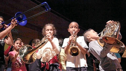 El programa «In Crescendo» acerca a los más pequeños a la música